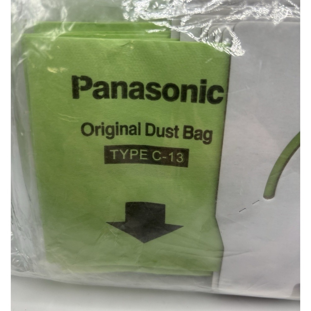 Panasonic 818 qty 10 Replacement Type C-13 Vacuum Bag for Panasonic - Picture 2 of 5